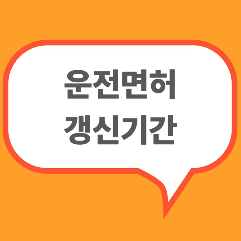 운전면허 갱신 기간을 놓친 경우 불이익과 재발급 절차, 적성검사 갱신 방법을 안내하는 인포그래픽